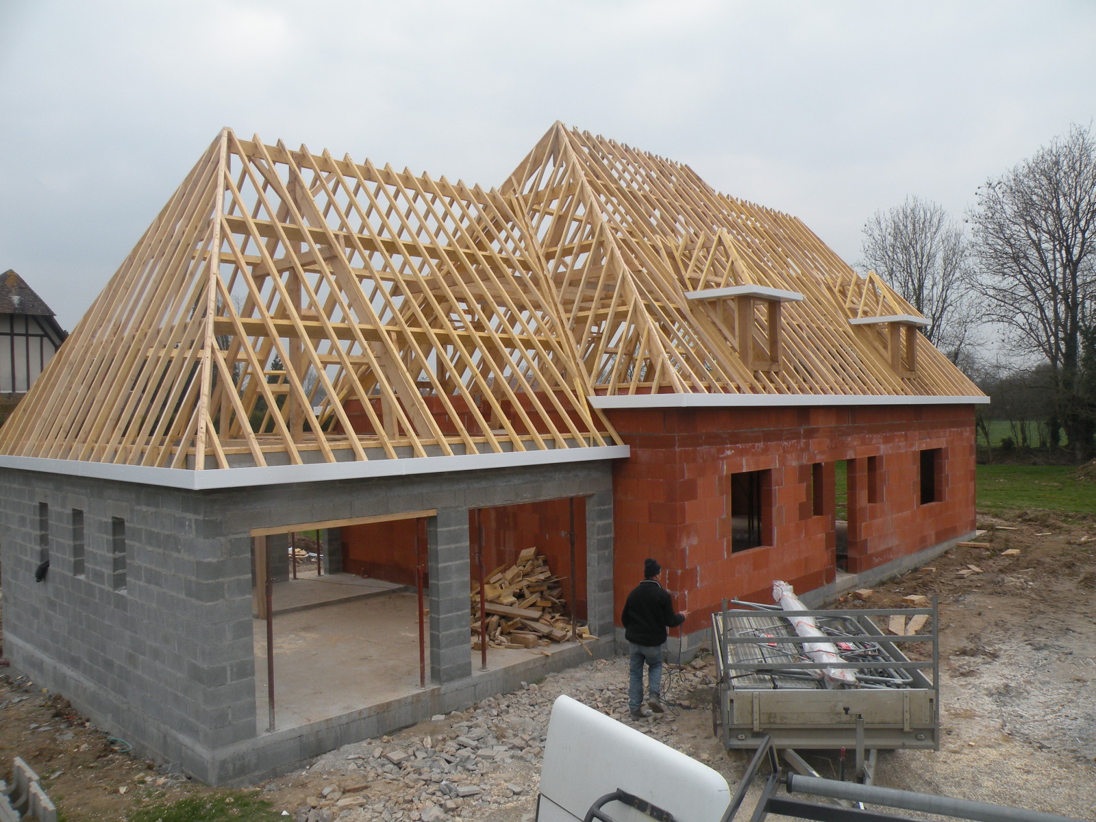 Entreprise de charpente à Vaux-en-Dieulet