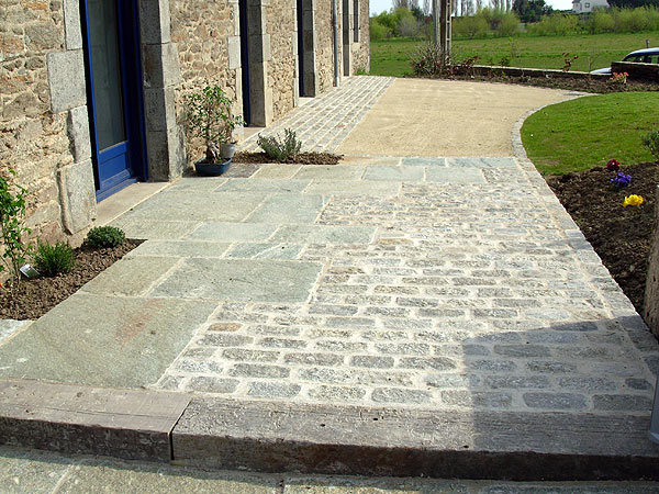 Dallage, terrasse, chape pavée à Charleville-Mézières